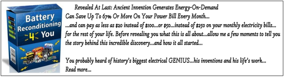 Battery Reconditioning 4 You