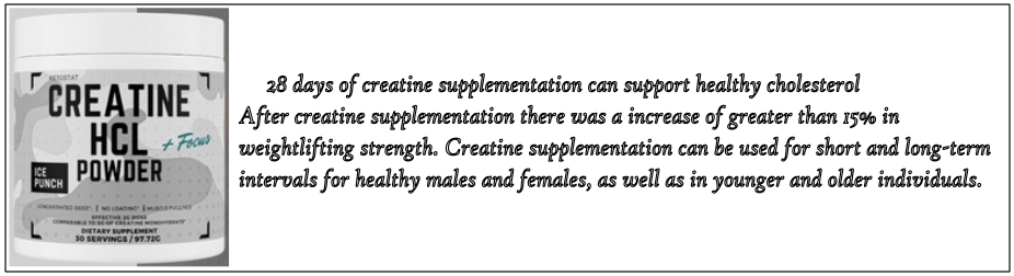 Creatine HCL Supplement