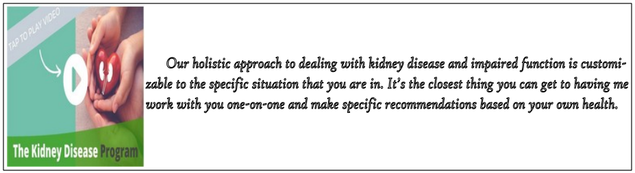 The Kidney Disease Solution