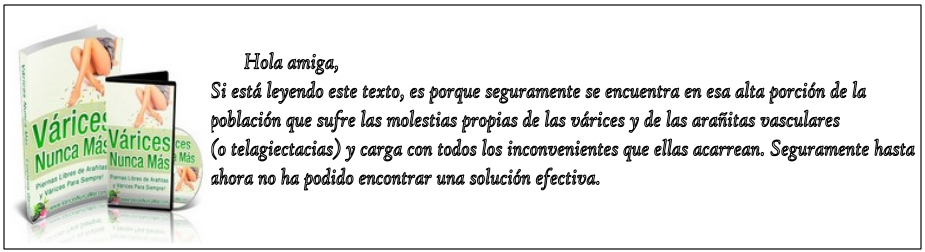 Várices Nunca Más